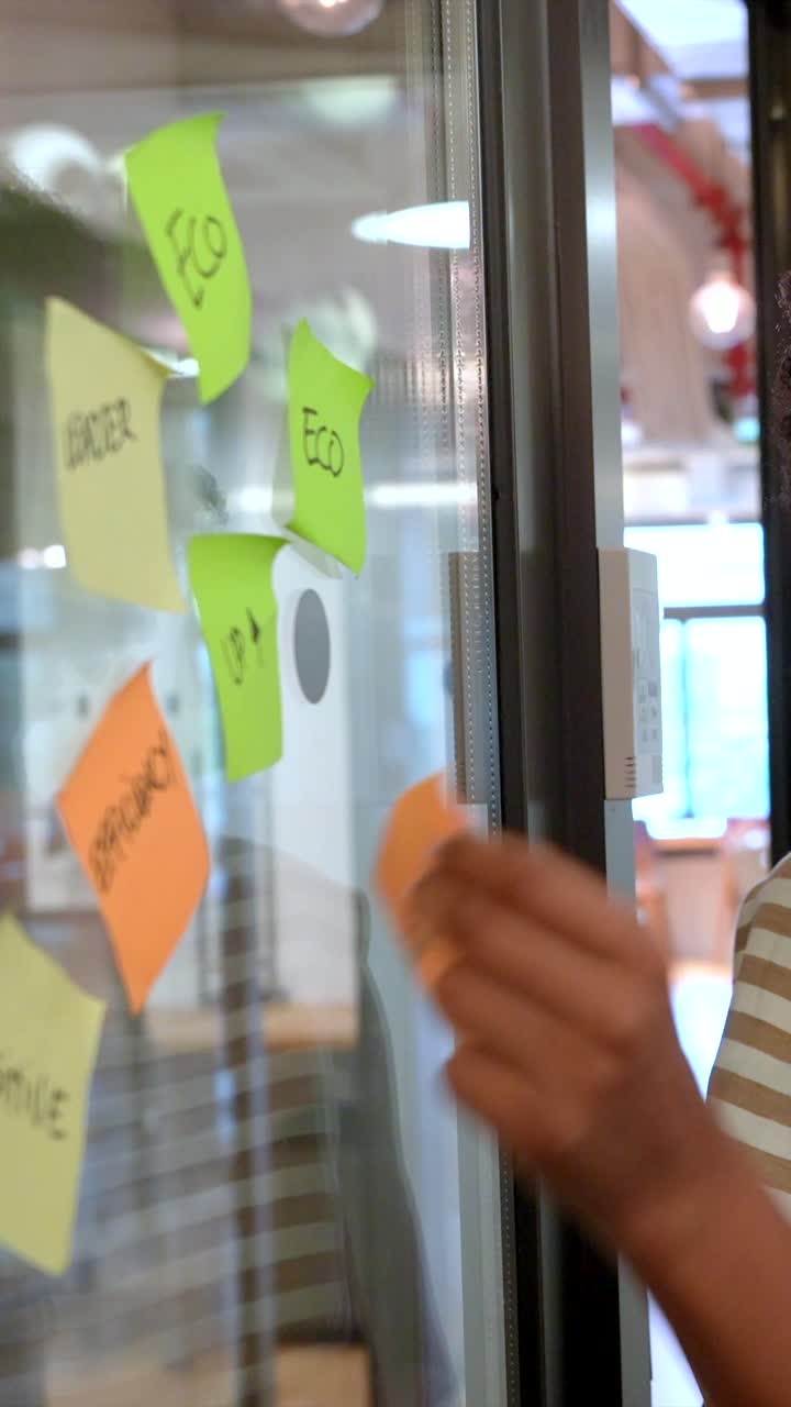 Smiling Woman at Meeting