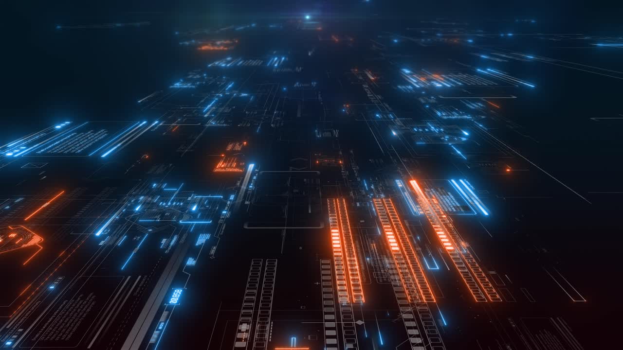 tecnología de visualización de animación cg moderna