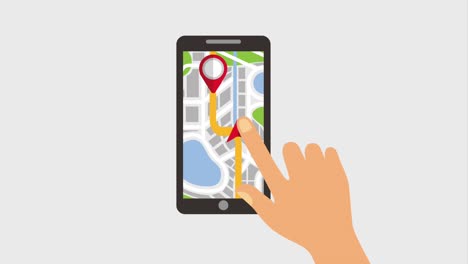 aplicación de navegación gps