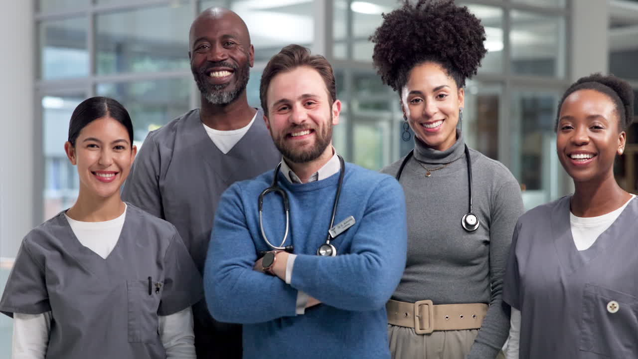 Diverse Medical Team Portrait