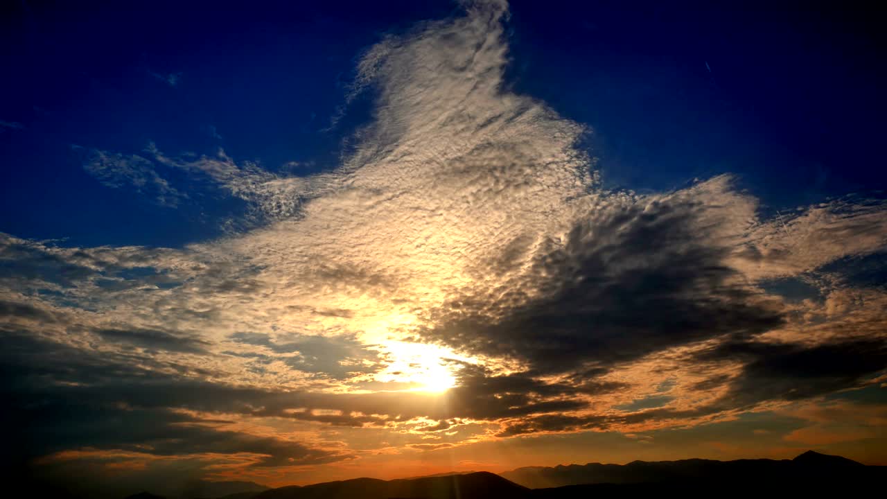 골드 파노라마 선 타임 스 4k