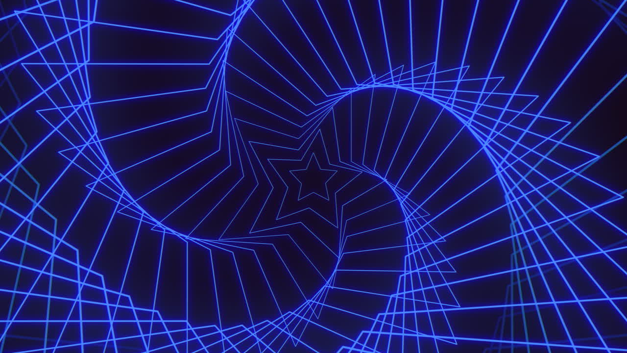 A central star rests within a blue, undulating pattern in this versatile image, suitable for backgrounds or design elements