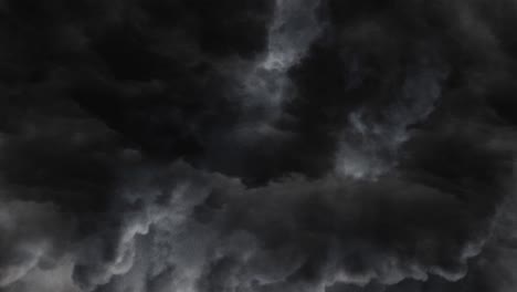 a-thunderstorm-in-the-sky-with-moving-dark-clouds