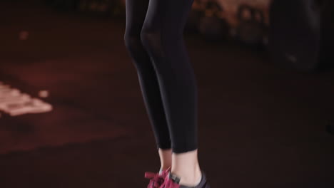 Low-Section-Of-Female-Athlete-Using-Skipping-Rope-During-Fitness-Training