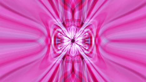 vívido rosa rojo psicodélico patrón de ilusión movimiento de onda de ciclo simétrico etapa de fondo abstracto visual para el bucle de música vj. 4k cg renderización de bucle sin costuras coloridas ondas líquidas hipnotizantes que fluyen.