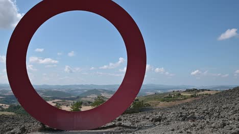 volterra, toscana, italia. agosto del año 2020.