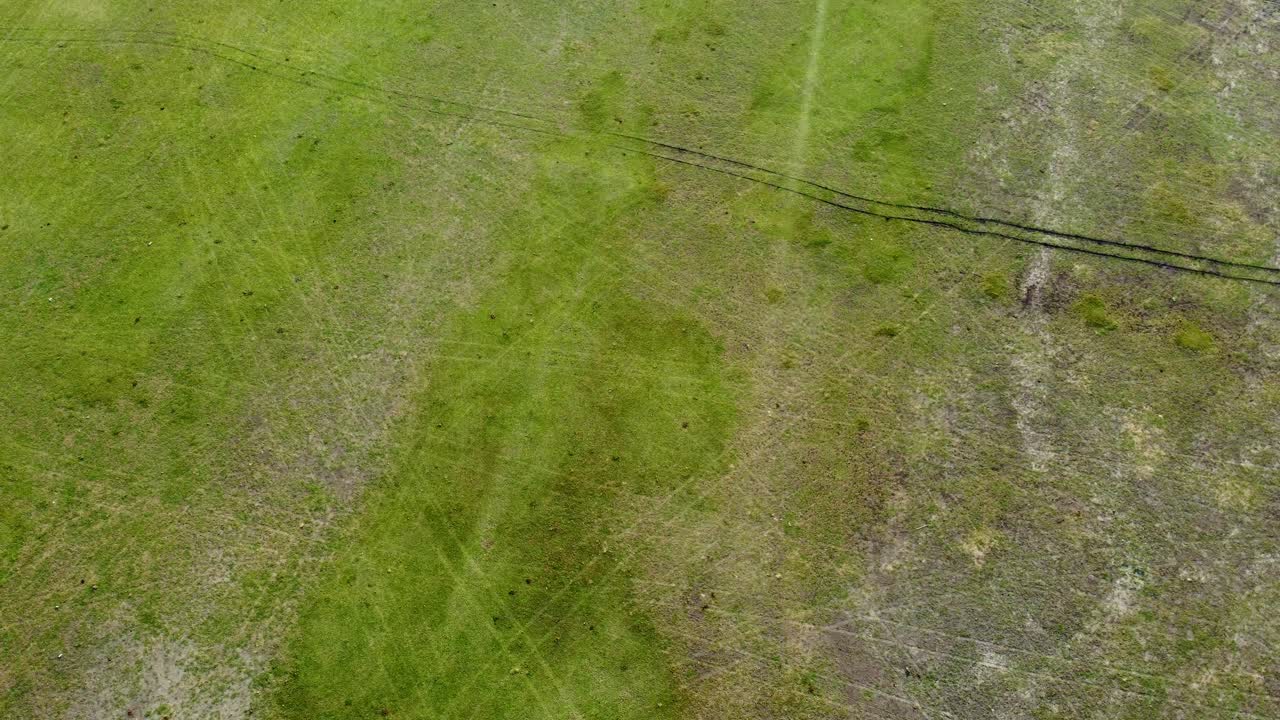 공중에서 보는 모습