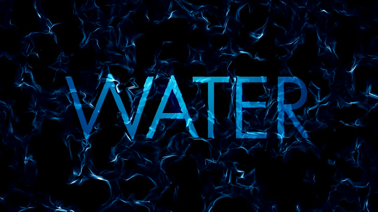 Deep Fractal WATER Title Abstract Loop