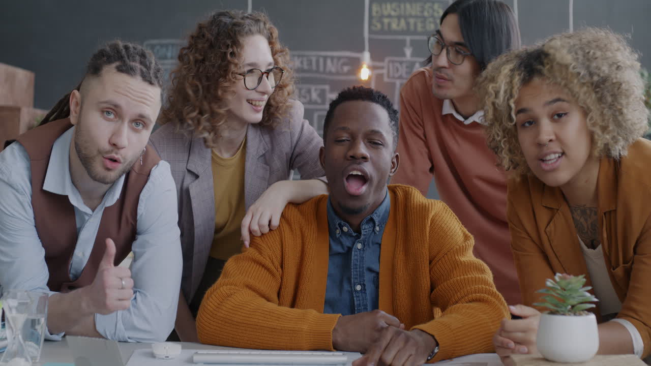 Diverse Team in a Meeting