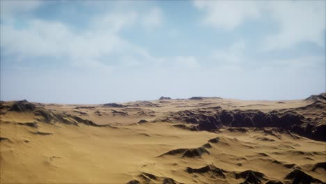 tormenta en el desierto de arena