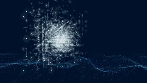 smart city, digital world, global communication network concept. 6g business graph. global business.