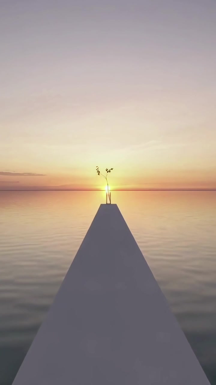 Montaggio Visivo Minimalista che Incarna il Concetto di Meno è Più