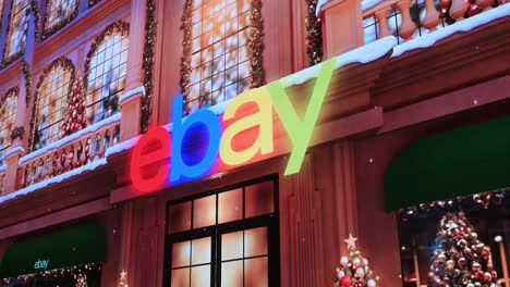 ebay for christmas within london, united kingdom