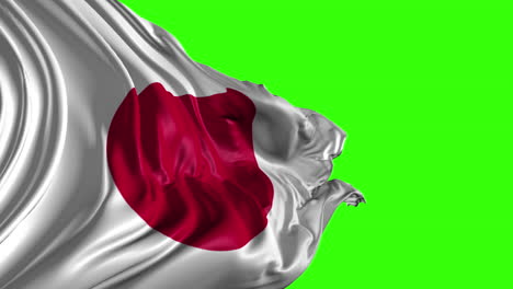 japanese flag waving