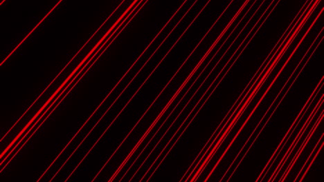 red diagonal lines on black background