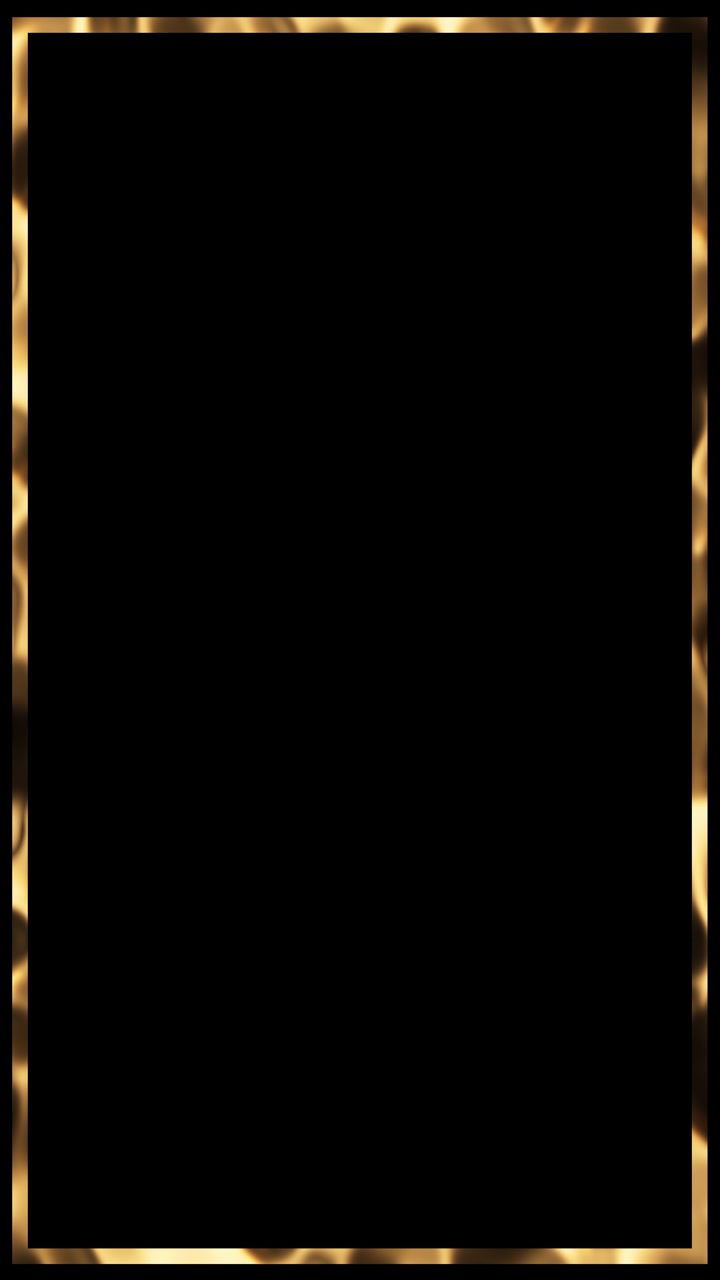 Elegant golden frame background black center space polished border shine premium festive detail