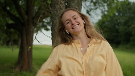 woman, dancing, happy, good mood