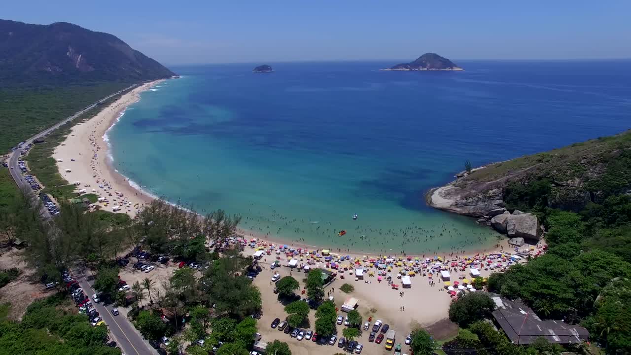 파라다이스 해변, 아름다운 해변, 전 세계의 멋진 해변, 그루마리 해변, 리오데자네이루, 브라질