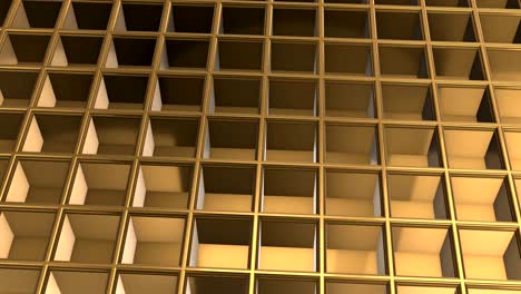 animated 3d golden background