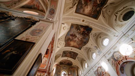 interior shot of the parish church of st