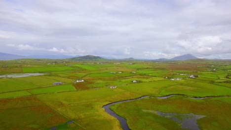 beautiful landscape on a sunny day 4k