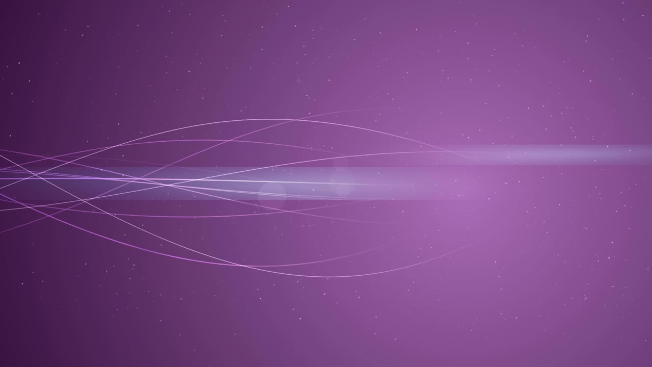 luces horizontales abstractas líneas y partículas fondo, bucle sin costuras 4k