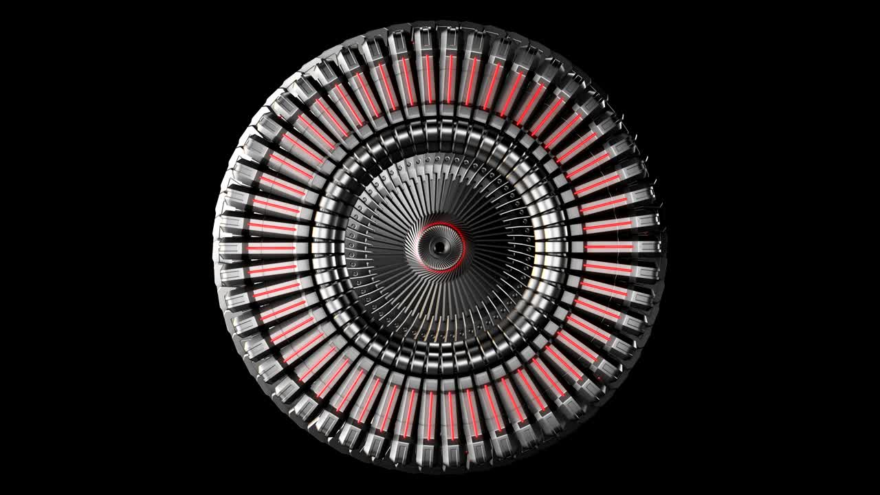 ilustración 3d de la tecnología futura, antecedentes del concepto de seguridad.