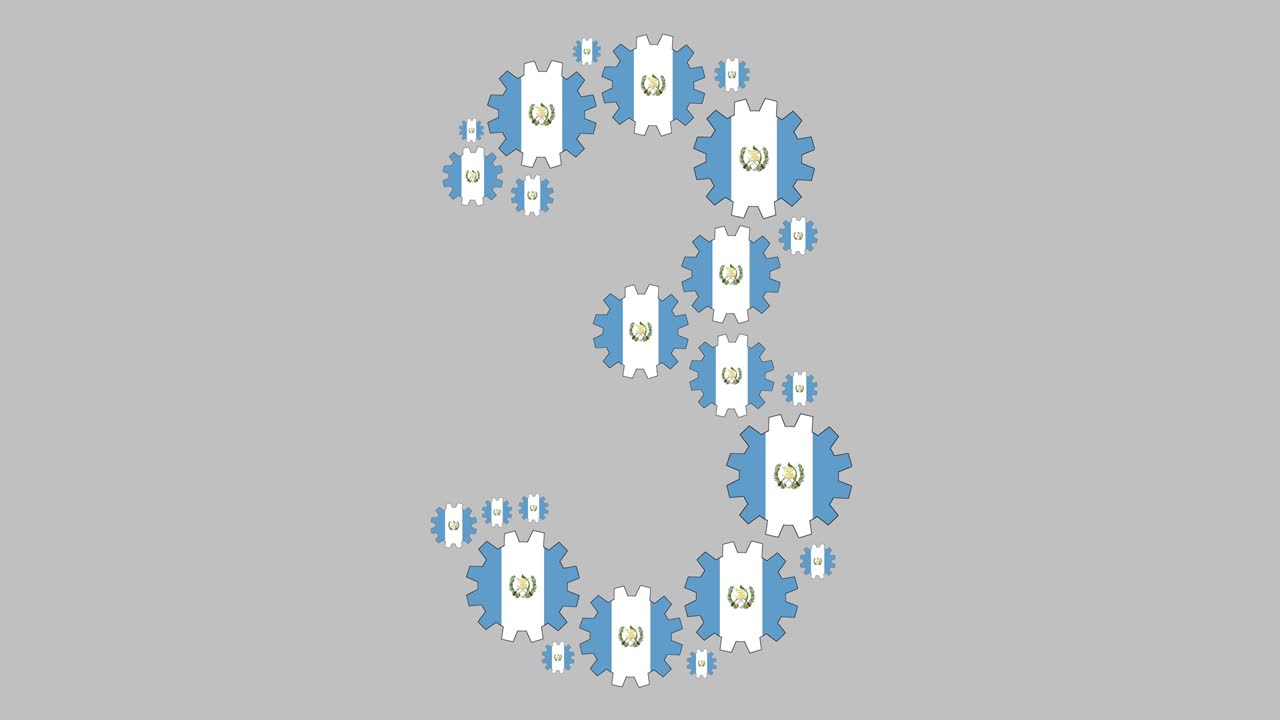 과테말라 숫자 3