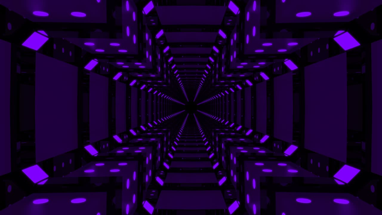Abstract Background Loop Party Hallway