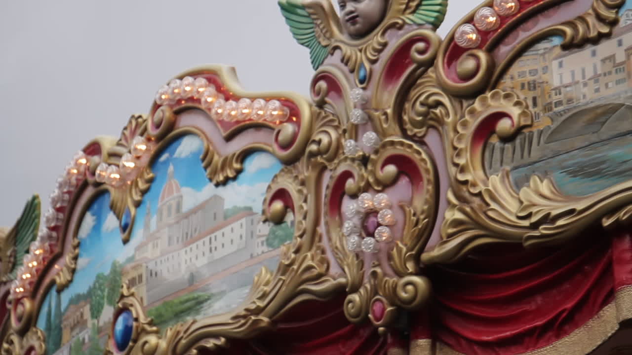Ornate Carousel Decorations