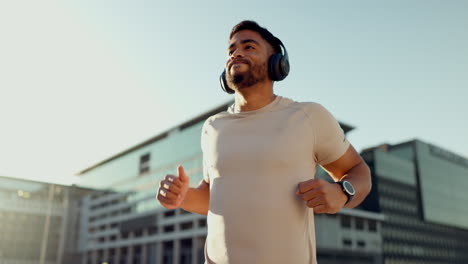 Fitness,-stretching-and-man-in-city