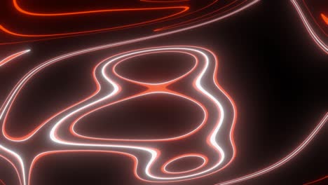 red neon style abstract background. seamless looping