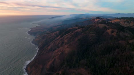 bolinas sonoma coast state park rugged windy pacific ocean scenic coastal highway california aerial drone golden sunset fog bodega bay fort ross redwood point reyes big sur salmon creek forward pan up