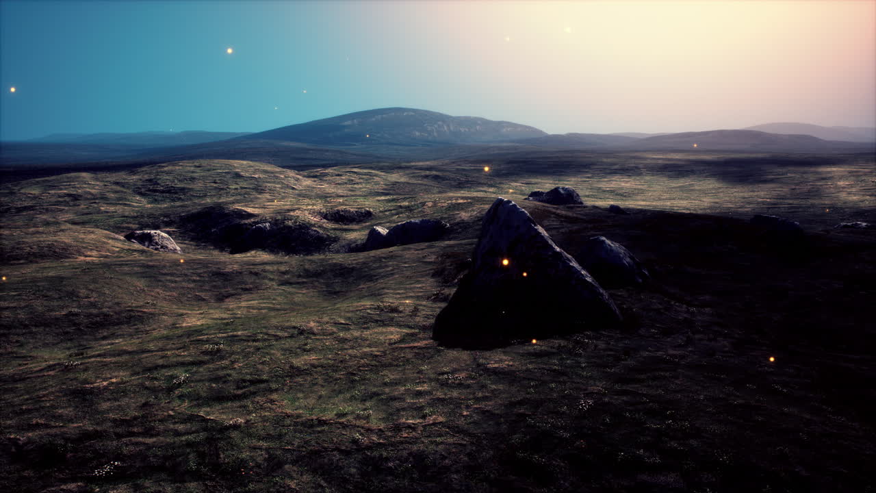 카르파티아 의 아름다운 산지 풍경