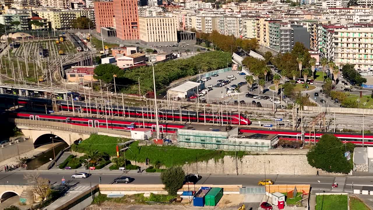 Salerno Train Station opened in 1866 as part of the Naples-Salerno railway line and is the main railway station in the city.