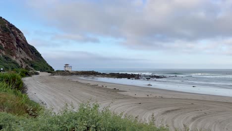 Un-Hermoso-Amanecer-En-Dana-Point,-California