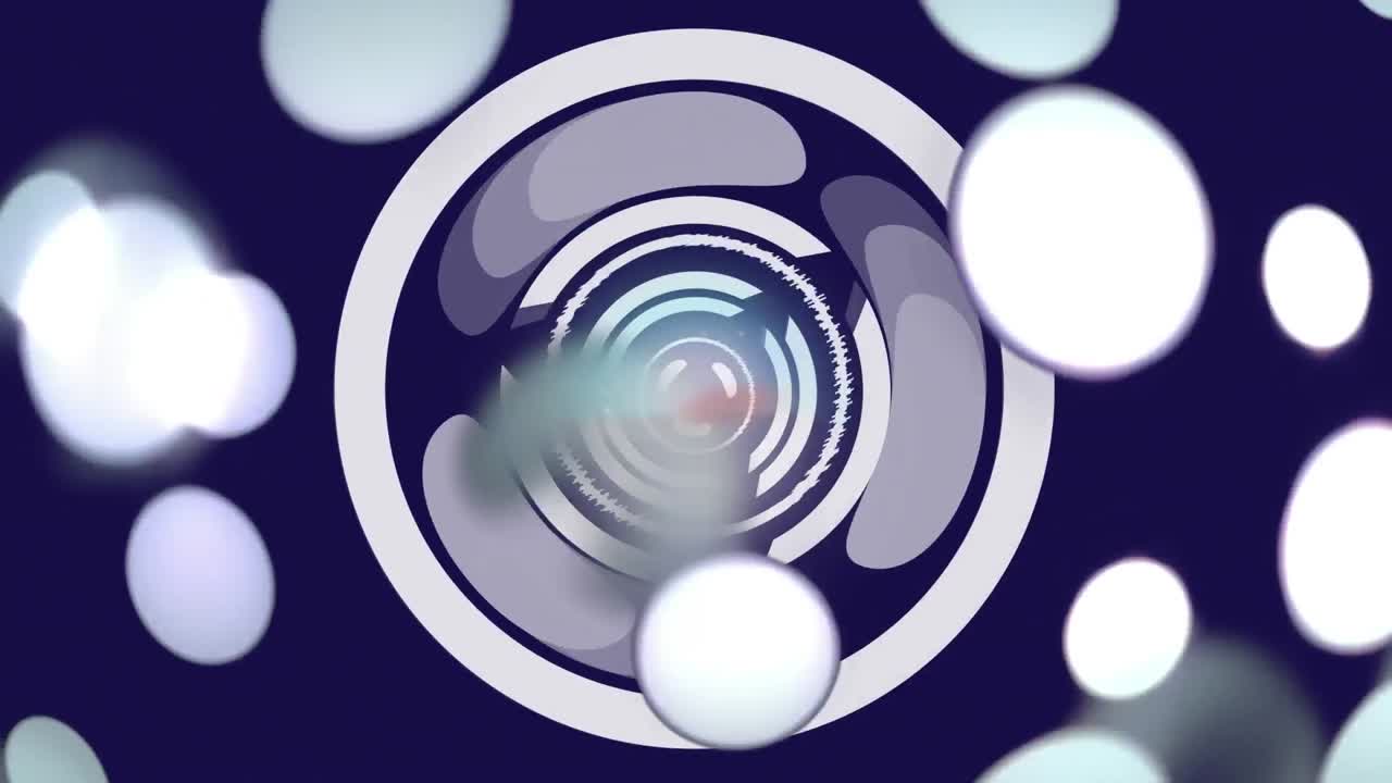 ⁇ 색 스 ⁇  스캐닝과 백색 반점이 있는 처리의 애니메이션