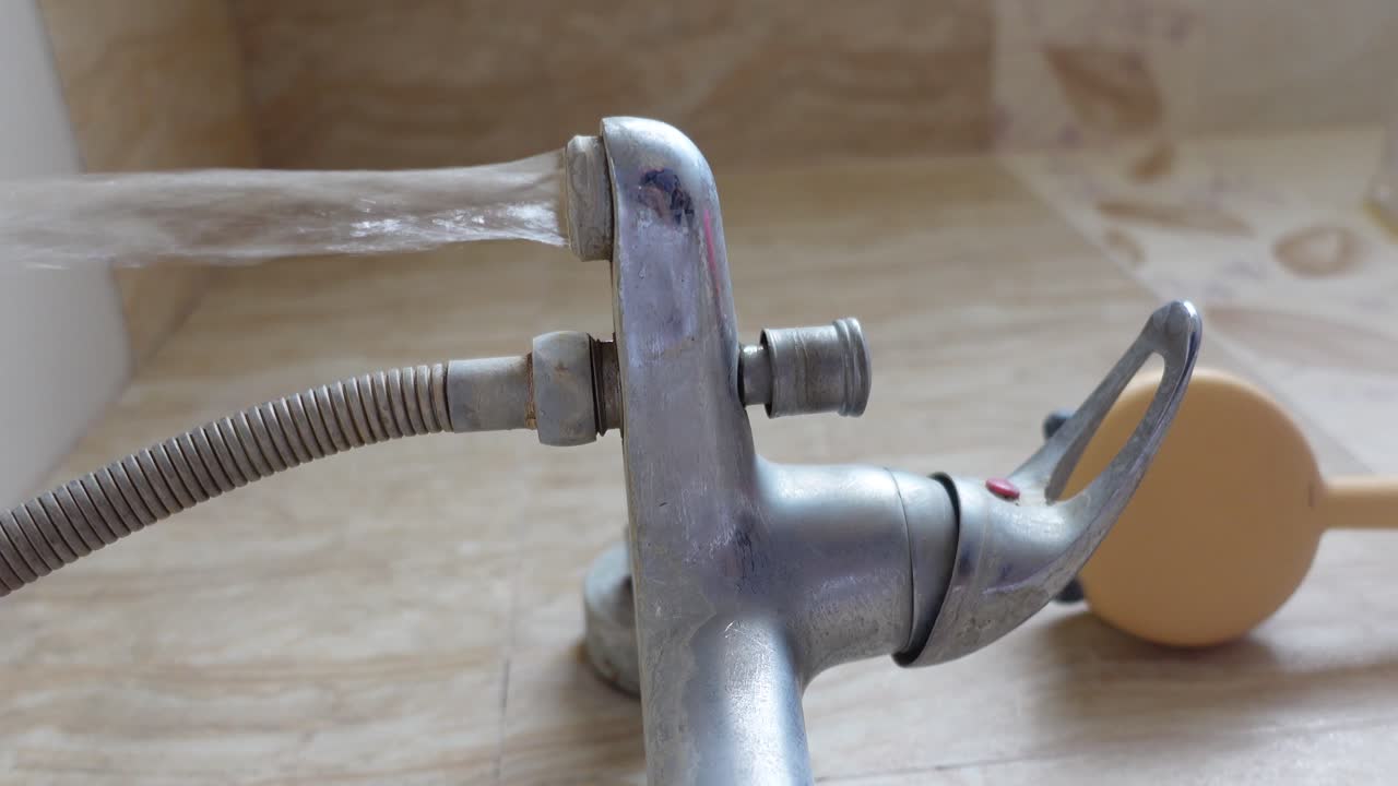 Faucet with Running Water