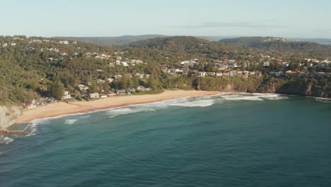 Strand--Und-Felstexturen-Aus-Sydney,-Australien