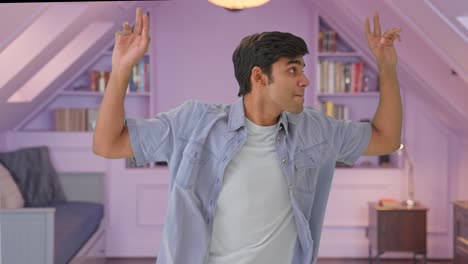 Happy-Indian-boy-dancing-and-enjoying