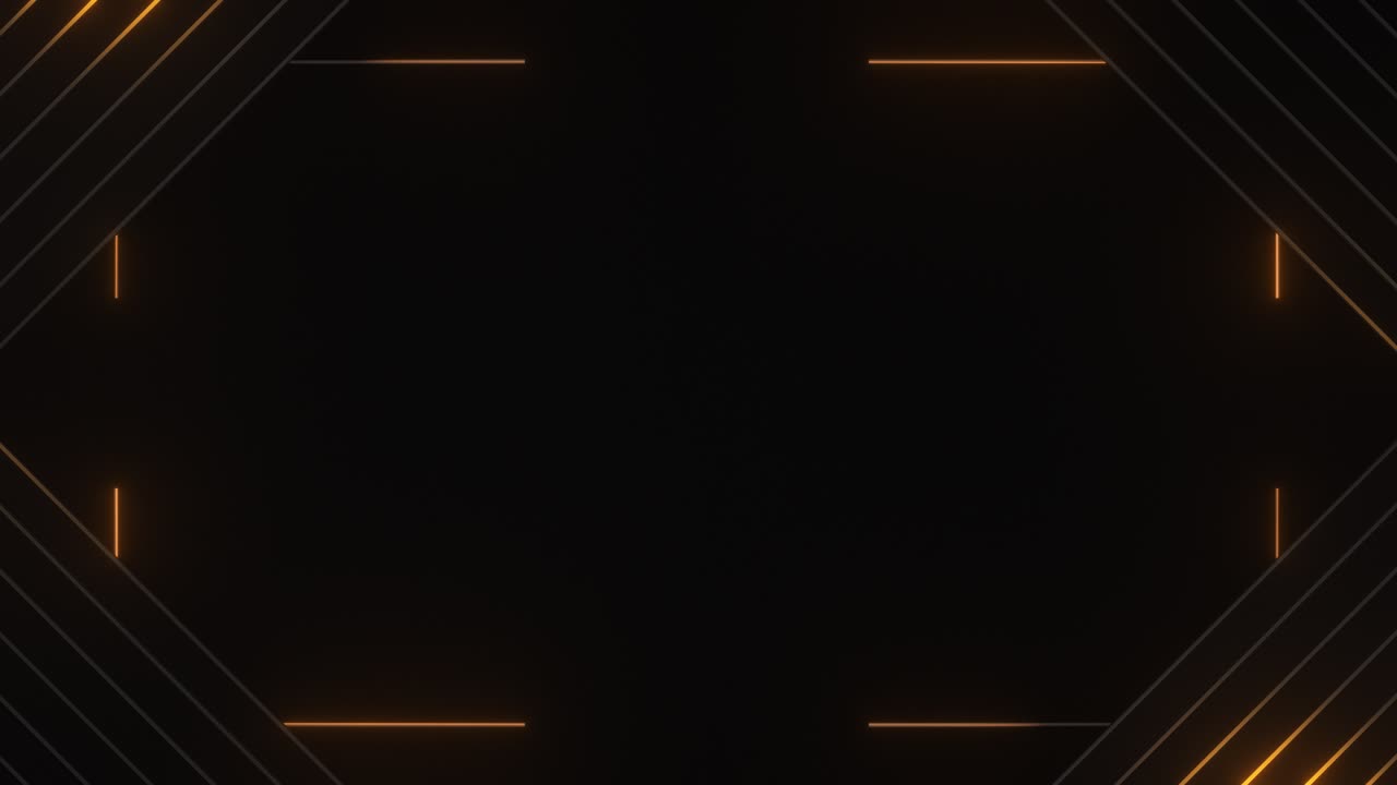 네온 선과 함께 추상적인 기하학적 배경