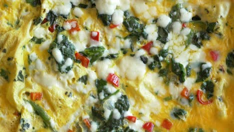 spinach and cheese omelette