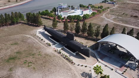 imágenes de drones 4k submarino melaka