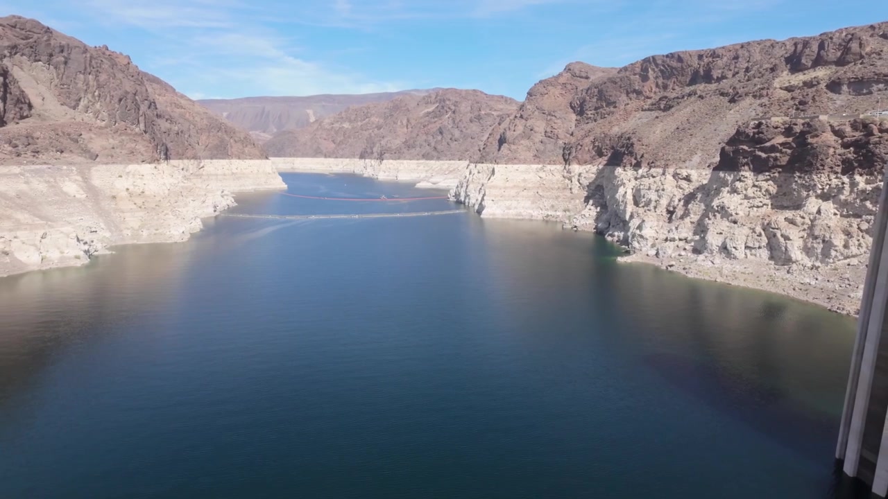 Lake Mead på nordsiden af Hooverdæmningen ved Colorado-floden