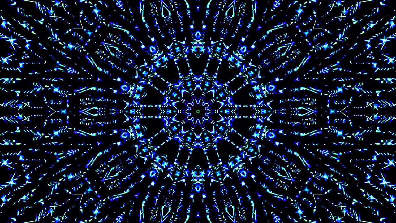 luz abstracta brillante que gobierna el color completo, caleidoscopio