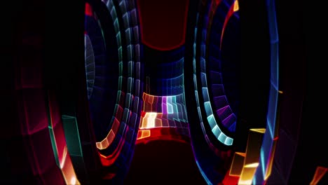 Abstrakte-VJ-Loop-Animation,-Dynamische-Visuals-In-4K