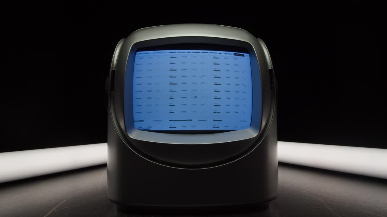 레트로 tv, 노스탈기적인 설정으로 빈티지 tv, 레트로 tv는 화면에 곡물을 표시합니다, 무서운 할로윈 밤 장치, 크로마 키 및 그린 스크린에 좋습니다.