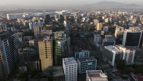 urban sprawl of bole area in addis ababa captured from above