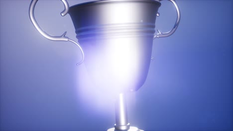 4k super slow motion champion trophy cup