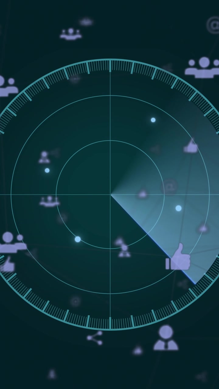 Animazione di una scansione su icone multimediali